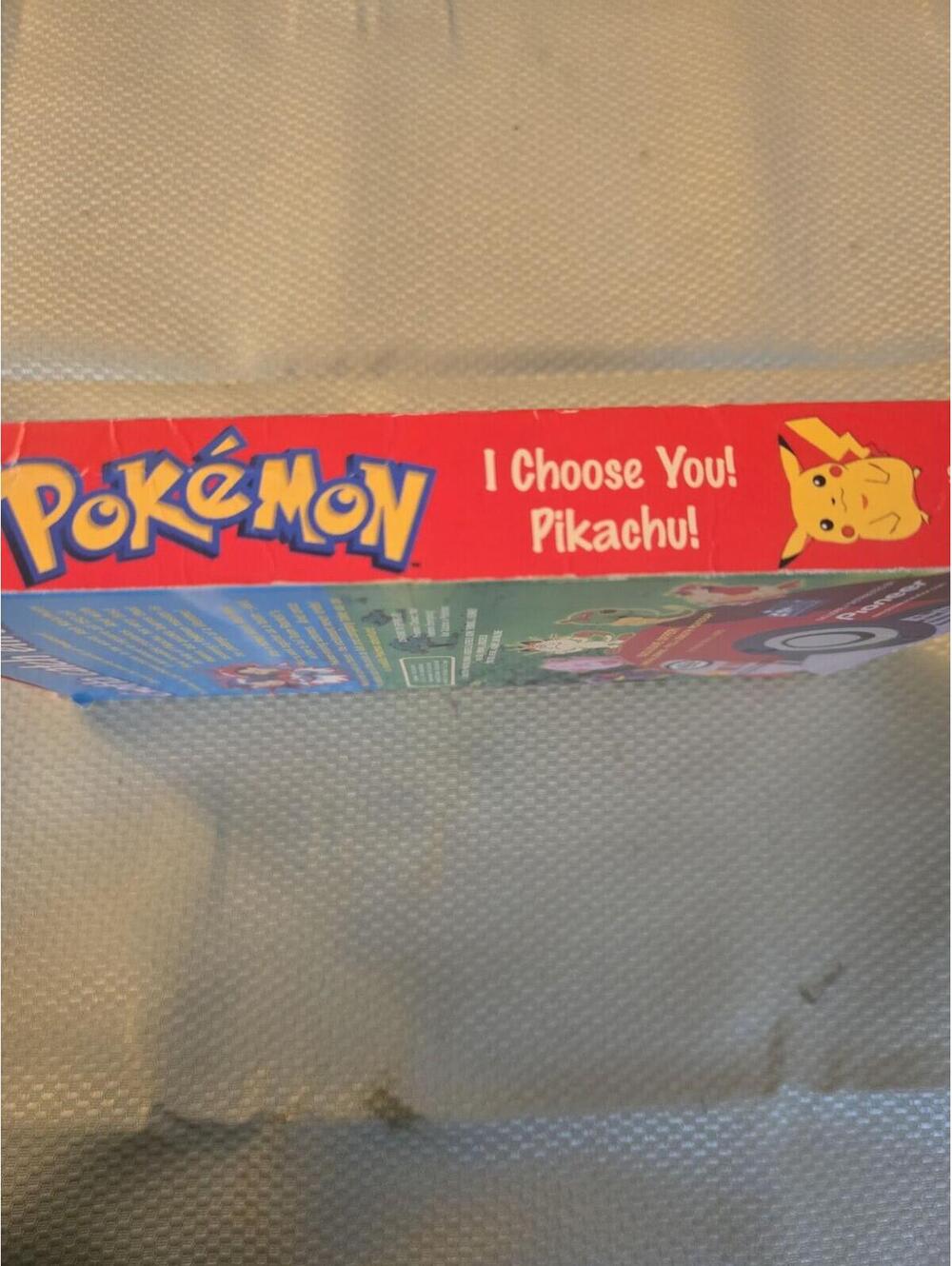 Vintage Pokémon I Choose You! Pikachu! VHS Tape Pioneer VIZ Video 1998 - Picture 4 of 4